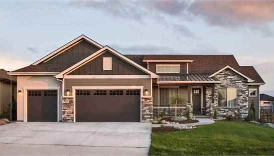 Stylish Craftsman with Attached Garage