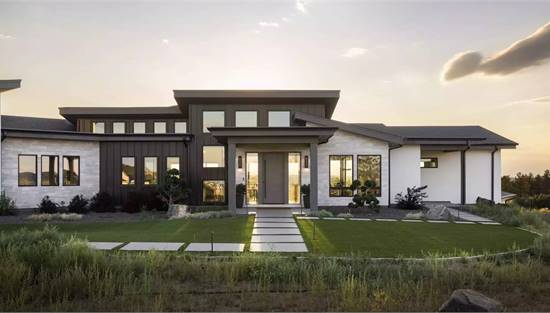 Stunning Contemporary with Attached Garage