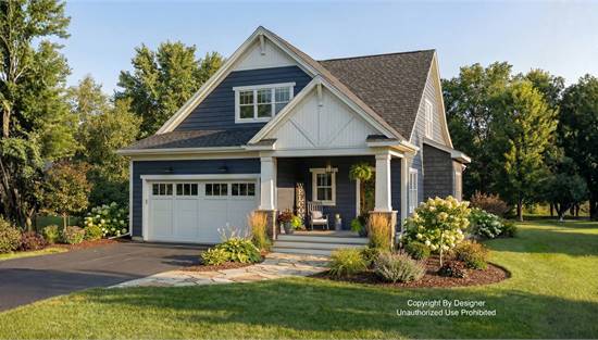 Stylish Farmhouse with Attached Garage