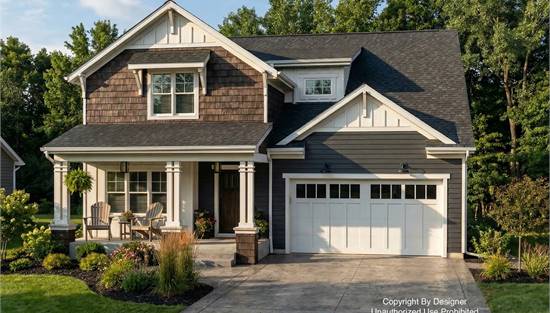 Charming Country Home with Shingle Siding