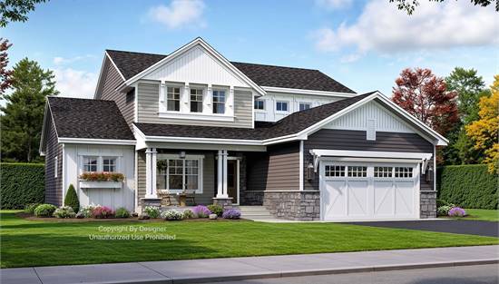 Traditional Family Home with A Loft