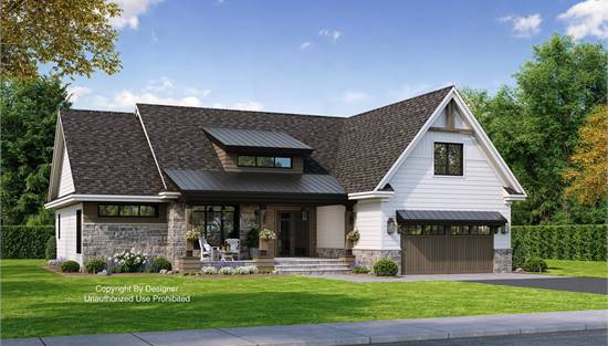 Beautiful Traditional with Stone and Wood Facade