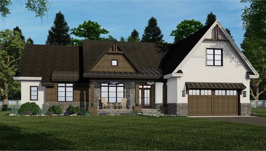 Stunning Modern Farmhouse with Attached Garage