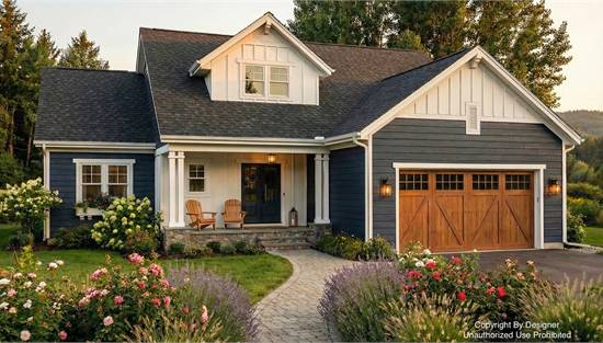 Dazzling Country with Attached Garage