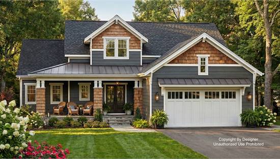 Stylish Farmhouse with Attached Garage
