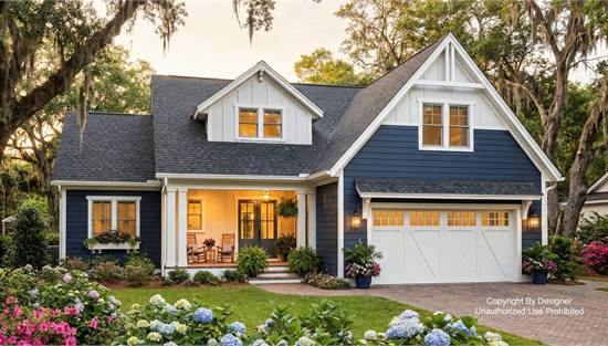 Stylish Farmhouse with Attached Garage