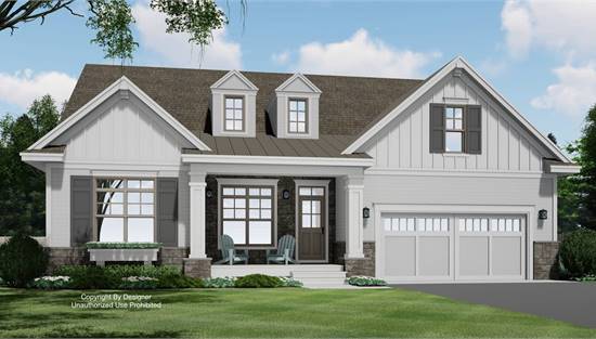 Charming One Story with Front Covered Porch