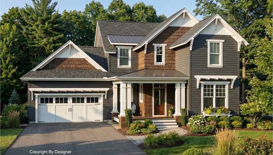 Stunning Craftsman Home with 2 Story Front Porch