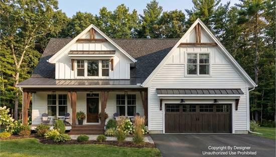 Classic Farmhouse with Covered Front Porch