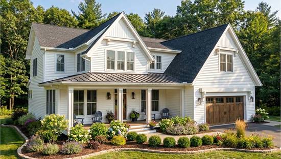 Exceptional Country Home with Timber Accents