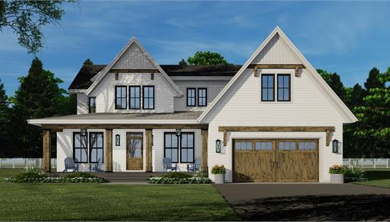 Exceptional Country Home with Timber Accents