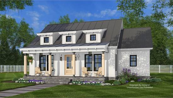 Charming One Story Farmhouse with Covered Front Porch