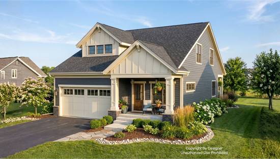Stylish Farmhouse with Attached Garage