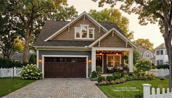 Stylish Farmhouse with Attached Garage