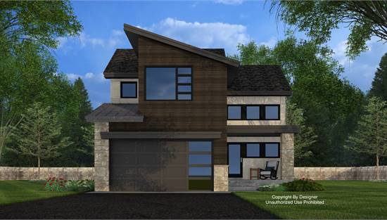 Stylish Contemporary with Attached Garage