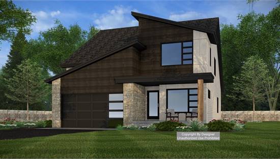 Stunning Modern with Attached Garage