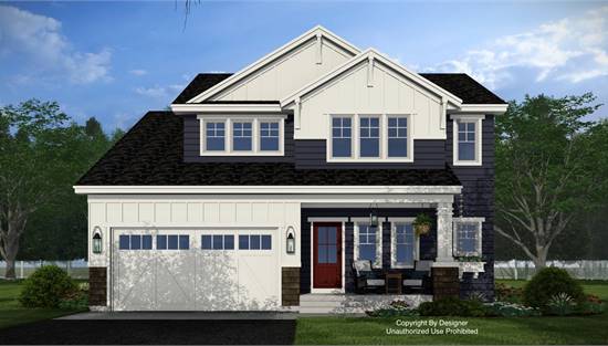 Stylish Craftsman with Attached Garage