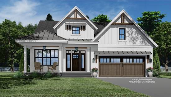 Stylish Country with Attached Garage