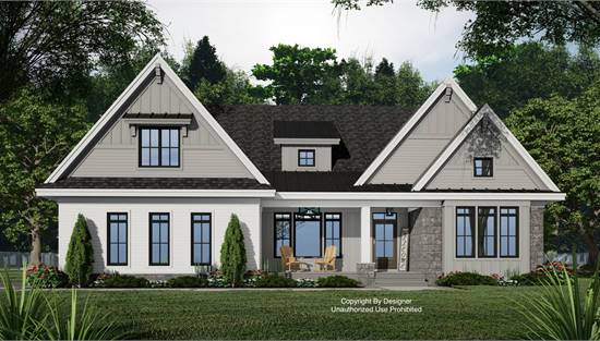 Stylish Farmhouse with Attached Garage