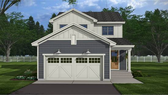Stylish Craftsman with Attached Garage