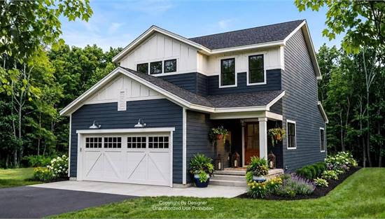 Stylish Farmhouse with Attached Garage