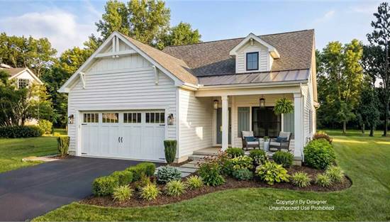 Astonishing Modern Farmhouse with Attached Garage