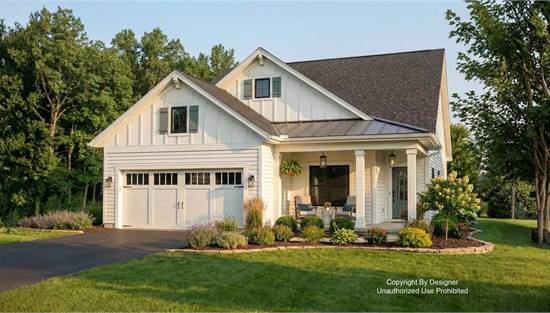 Charming Modern Farmhouse with Attached Garage