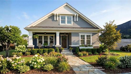 Astonishing Ranch with Covered Front Porch