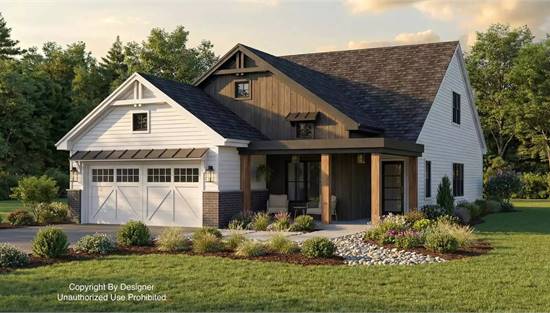 Charming Modern Farmhouse with Front Porch