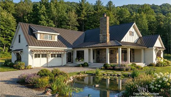 Spacious Country Design with Storage