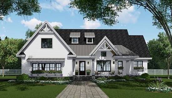 image of bungalow house plan 7200