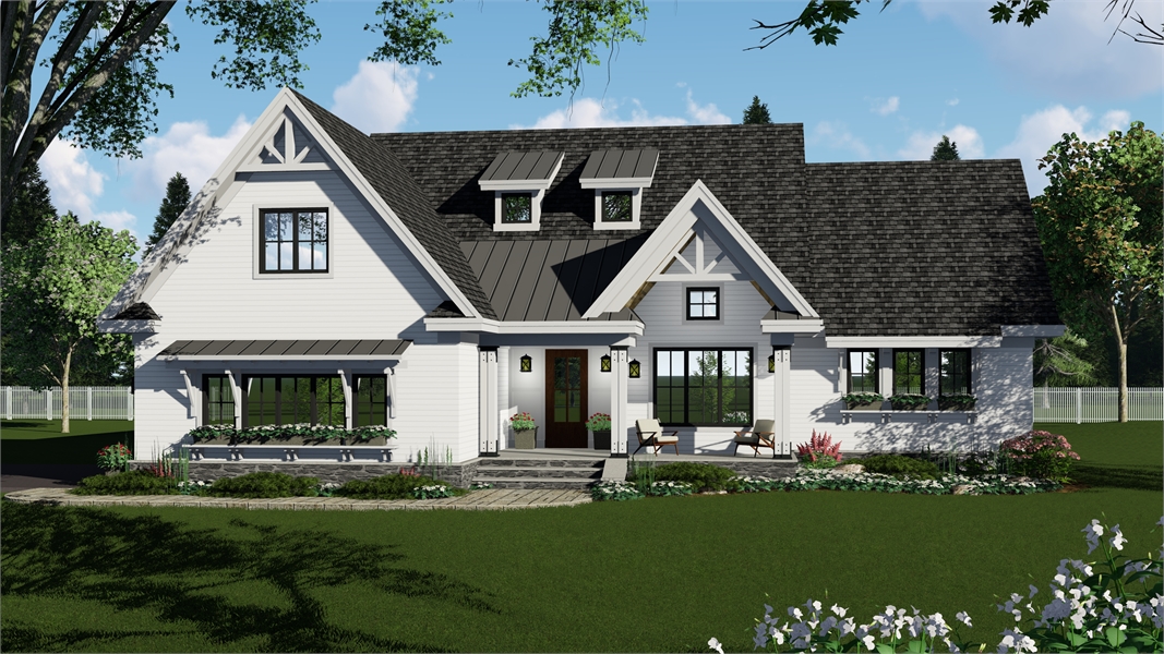 Spacious Farm House Style House Plan 7206 White Plains