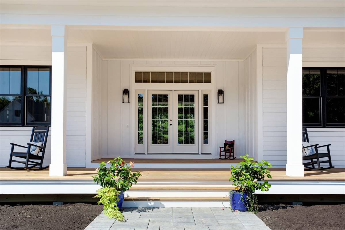 Beautiful Farm House Style House Plan 7375 The Flatts