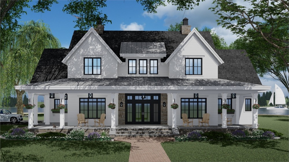 Beautiful Farm House Style House Plan 7375 The Flatts 7375