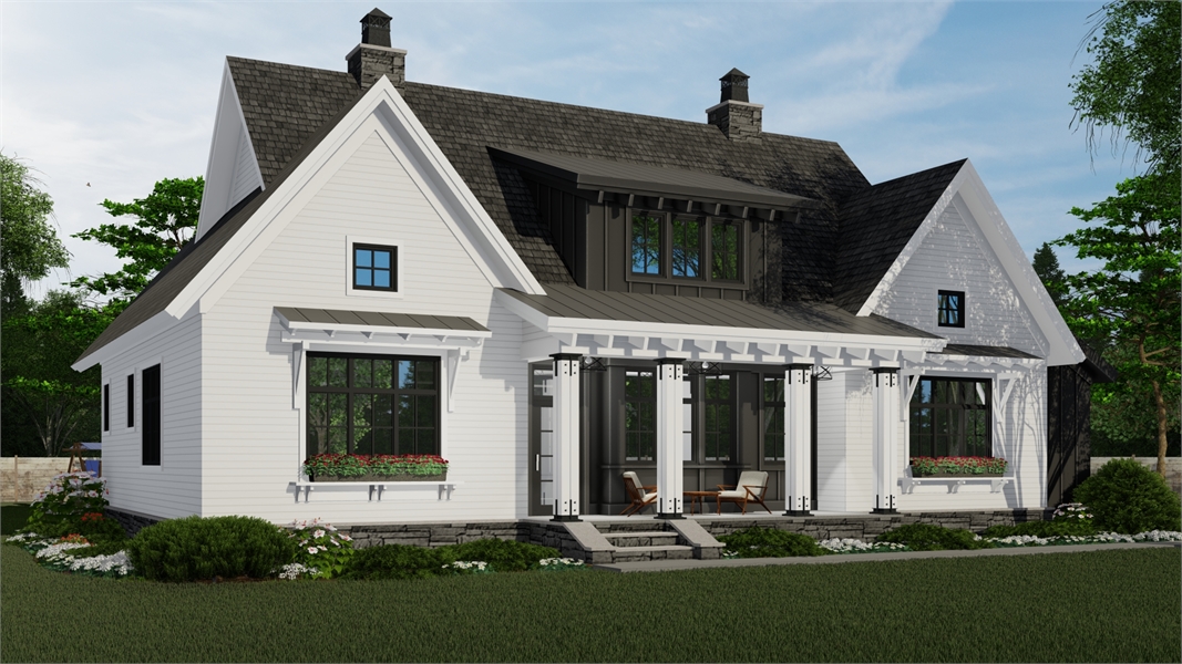 Farm House Style Plan 7540, 1 Story Country Style House Plans