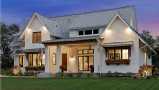 Beautiful Two Story Modern Farmhouse Style House Plan 8713