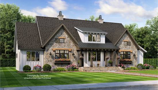 Beautiful Country Farmhouse Ranch Style Home