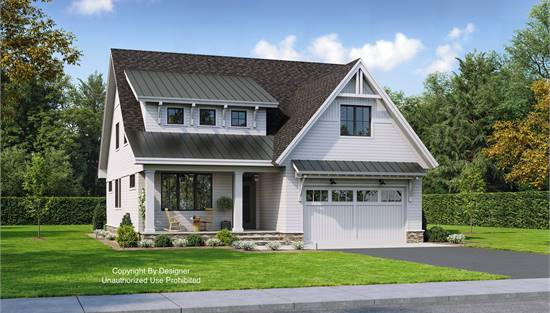 Two Story Country Home with Main Floor Primary