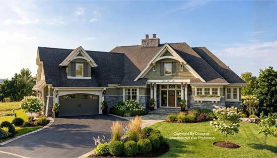 Stylish Craftsman with Attached Garage