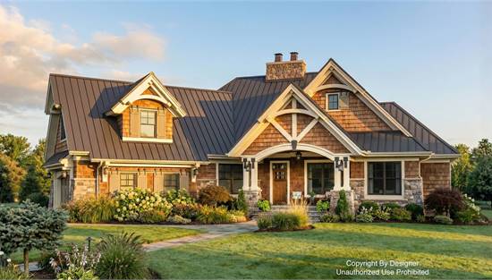 Elegant Craftsman with Attached Garage