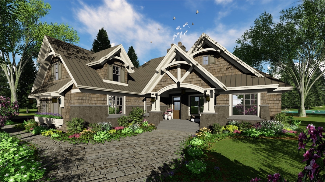  craftsman  one  story  house  plan 