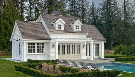 Elegant Pool House with Guest Suite