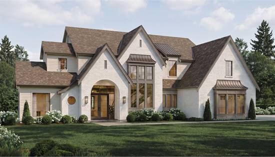 Stunning French Country with Attached Garage