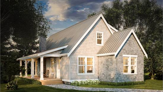 Charming Country Cottage With Wraparound Porch