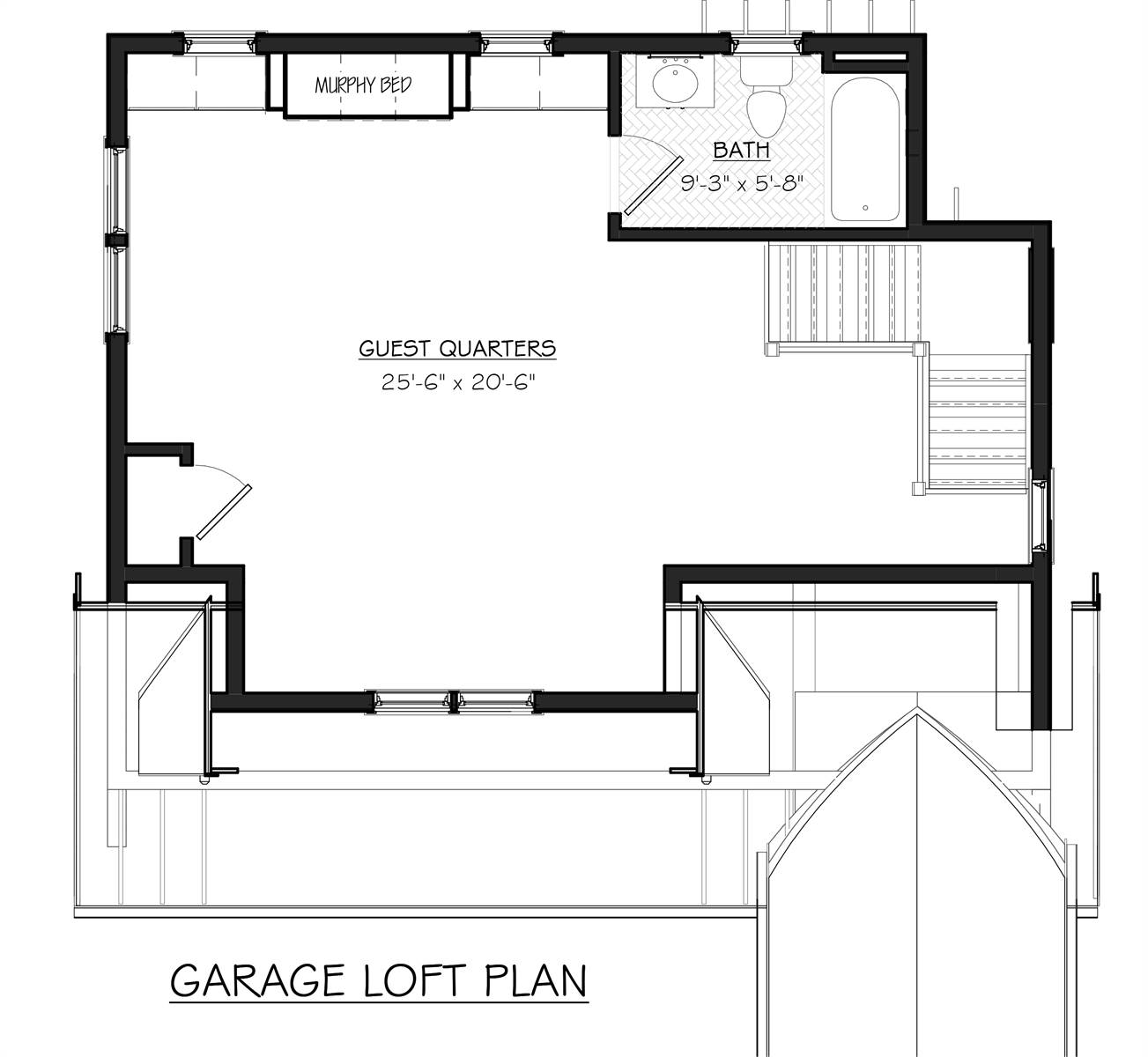 Garage Loft Floor Plan