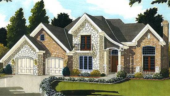 Chapell Hill II Front Elevation