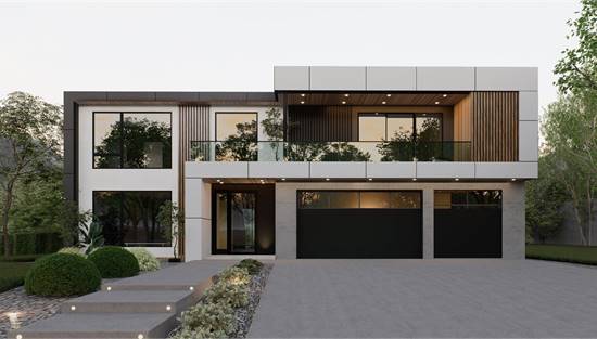 Stunning Contemporary with Attached Garage