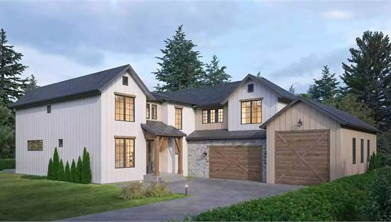 Stunning Farmhouse with Attached Garage