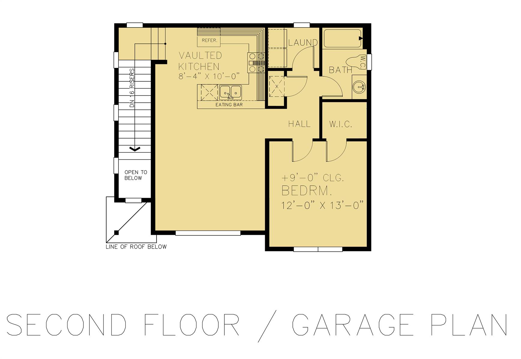 Second Floor - Garage