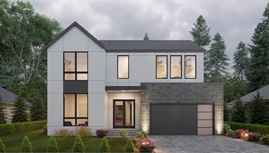 image of transitional house plan 9944